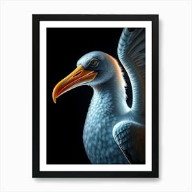 Wild Animal Creative Portrait 61 Art Print