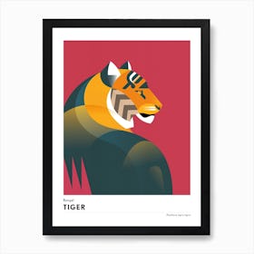 Bengal Tiger Art Print