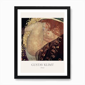 Danae, Gustav Klimt Poster Art Print