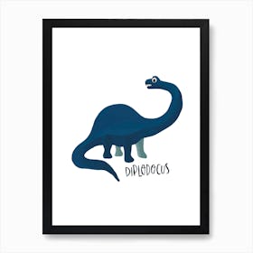 Diplodocus Art Print