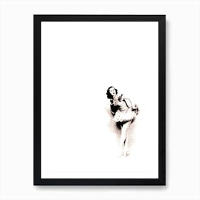 Vintage Dancer Art Print