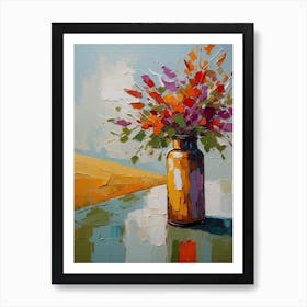 Flowers In A Vase 26 Art Print