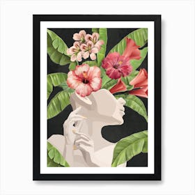 Elegant Flower Garden 4 Art Print