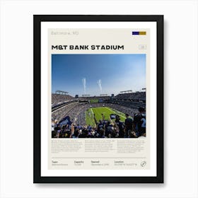 Baltimore Ravens - M&T Bank Stadium Art Print