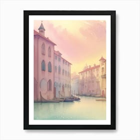 Venice in Silent Art Print