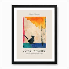 Chipmunk 1 Matisse Inspired Exposition Animals Poster Art Print