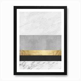 Geometric textures art 2 Art Print