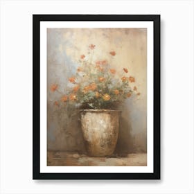 Flowers In A Pot Art Print