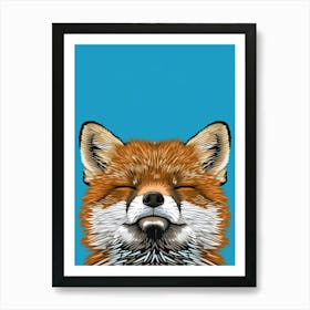 Fox Print 1 Art Print