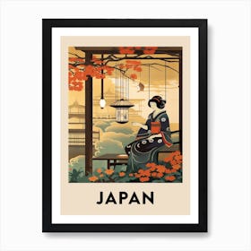 Vintage Travel Poster Japan 8 Art Print