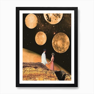 In Space Art Print