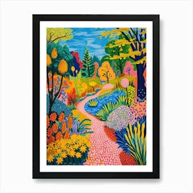 Queen Elizabeth Olympic Park London Parks Garden 1 Painting Art Print