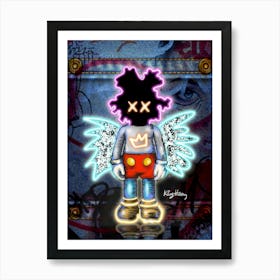 Jean Michel Angel Art Print