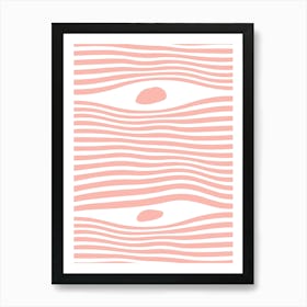 Eye Spy In Pink Art Print