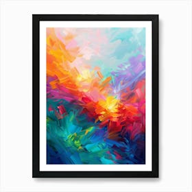 Abstract Painting 2559 Art Print