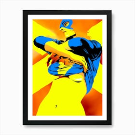 THE NAKED POWER Art Print