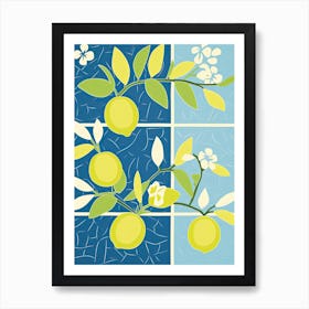 Lime Illustration 3 Art Print