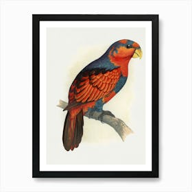 King Parrot 2 Art Print