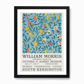 William Morris Four Fruits Poster