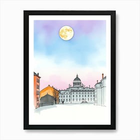 St Petersburg City Art Print