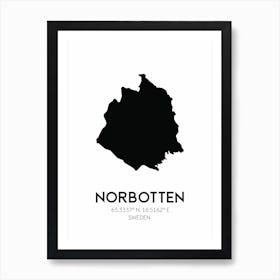 Norbotten Sweden North of Sweden Art Print