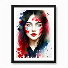 Watercolor Painting Art Print