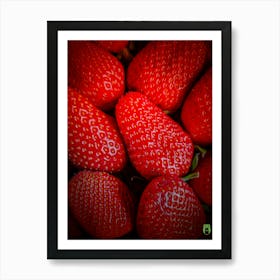 Red Strawberries 20230325140951rt1pub Art Print