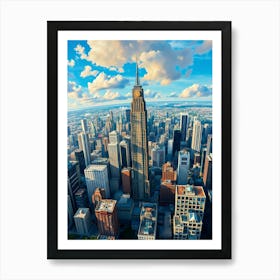 A Heavenly View Art Print