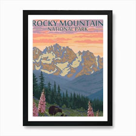 Rocky Mountain National Park 1 Art Print