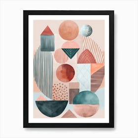 Abstract Canvas Print Art Print