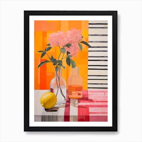 Flower Still Life Painting 7 Art Print