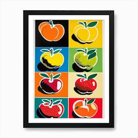 Fruits By Andy Warhol Art Print