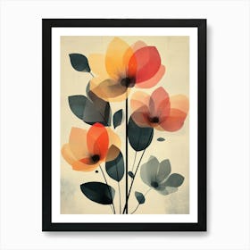 Flowers In A Vase 146 Art Print