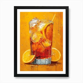 Iced Tea 42 Art Print