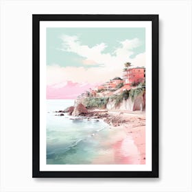 A Sketch Of Himara Albania 1 Art Print