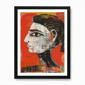 Human Portrait Art Print