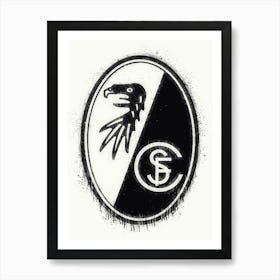 Sc Freiburg Art Print