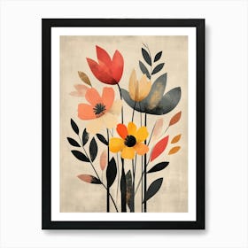 Flowers In A Vase 88 Art Print