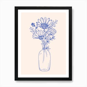 Flowers In A Vase Art Print