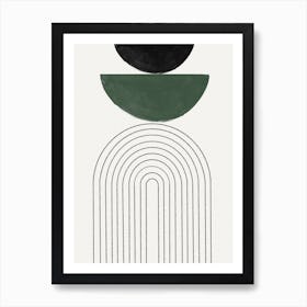 Emerald Green Art Print