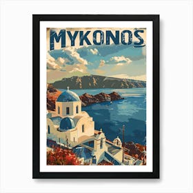 Mykonos Art Print