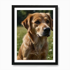 Golden Retriever 2 Art Print