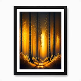 Forest 35 Art Print