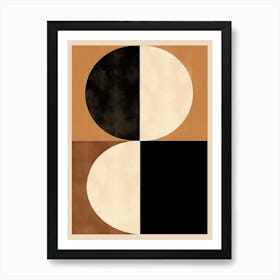 Geometric Reverberations; Bauhaus Echoes Art Print