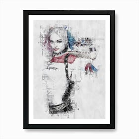 Harley Quinn 5 Art Print