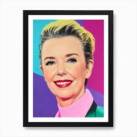 Annette Bening Pop Movies Art Movies Art Print