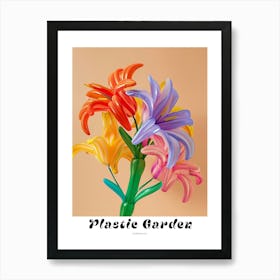 Dreamy Inflatable Flowers Poster Gloriosa Lily 2 Art Print