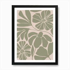 Sage Green Art Print