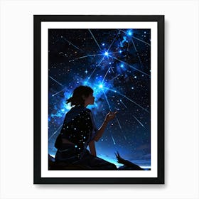 Starry Night 121 Art Print