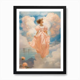 Angel In The Sky Art Print